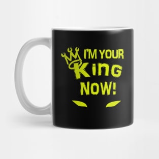 I'm your king Black Superhero tshirt Mug